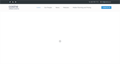 Desktop Screenshot of cosine-solutions.com